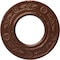 Ekena Millwork Daniela Ceiling Medallion (Fits Canopies up to 3 7/8"), 8"OD x 3 7/8"ID x 1/2"P, Copper Penny CM08DNCPS - alternate 1